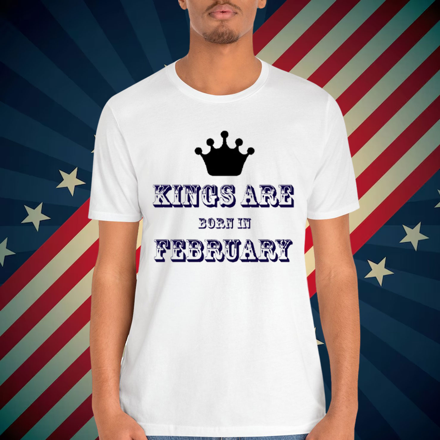 Kings Are Born In February T-Shirt
