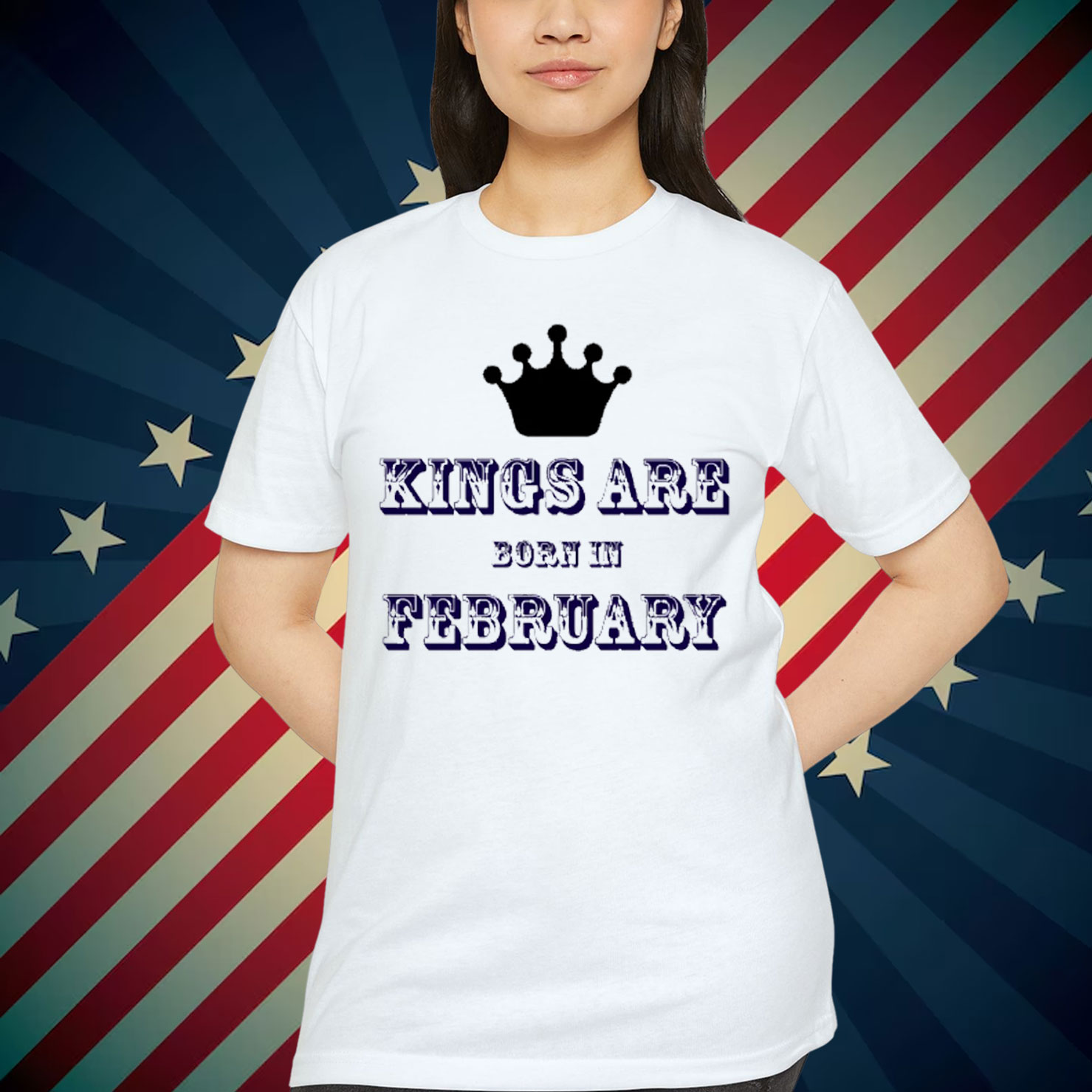 Kings Are Born In February T-Shirt