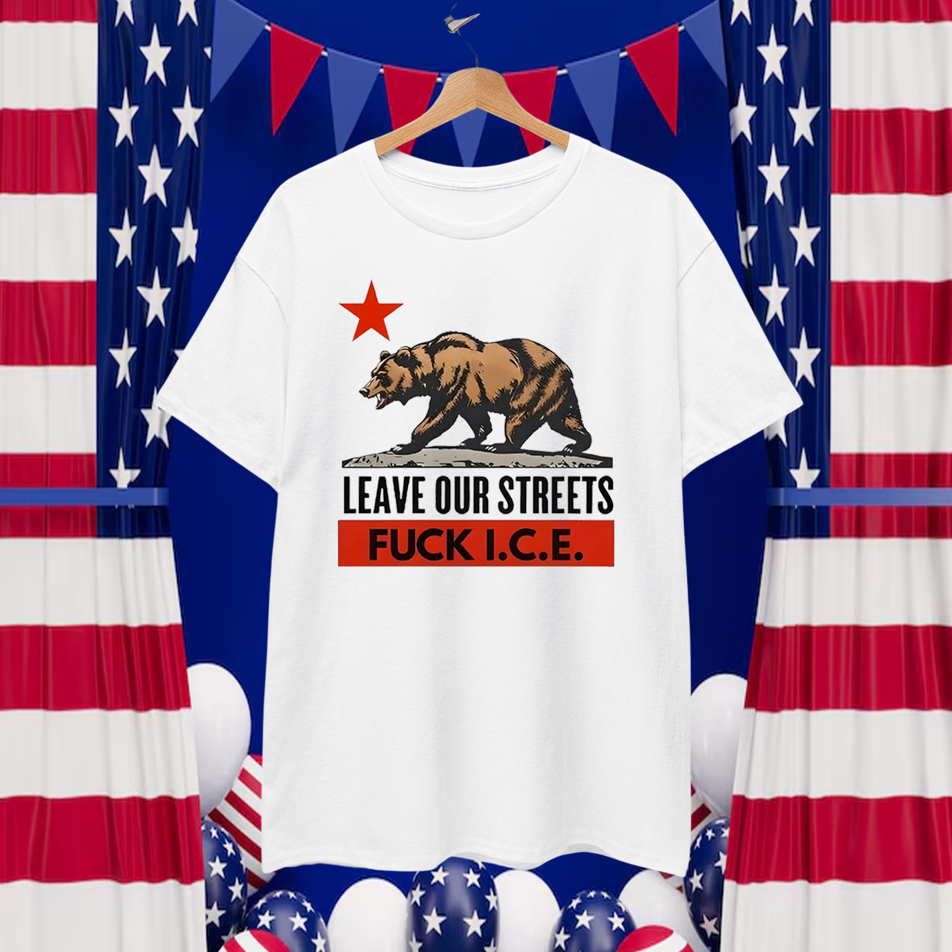 Leave Our Streets Fuck Ice T-Shirt