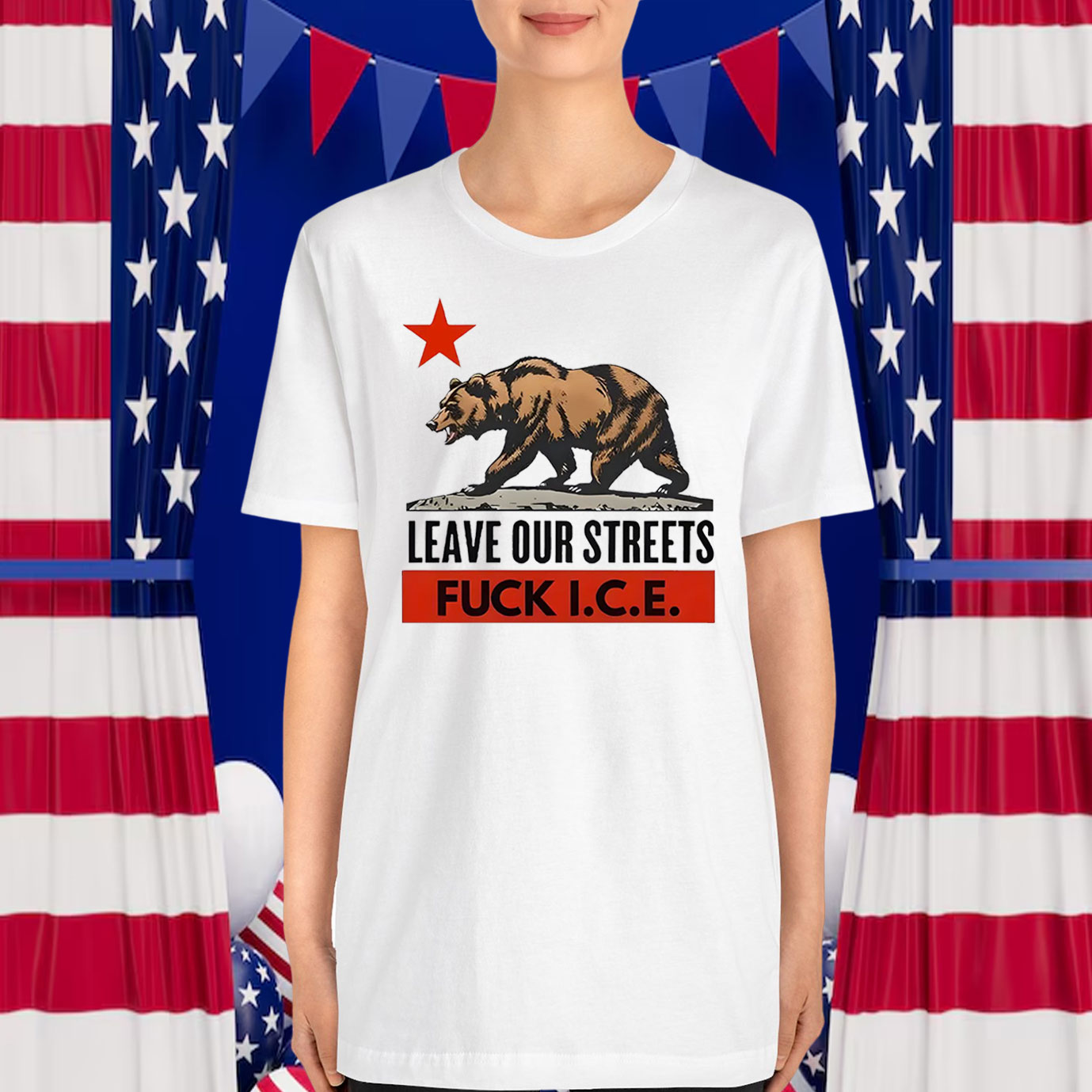 Leave Our Streets Fuck Ice T-Shirt