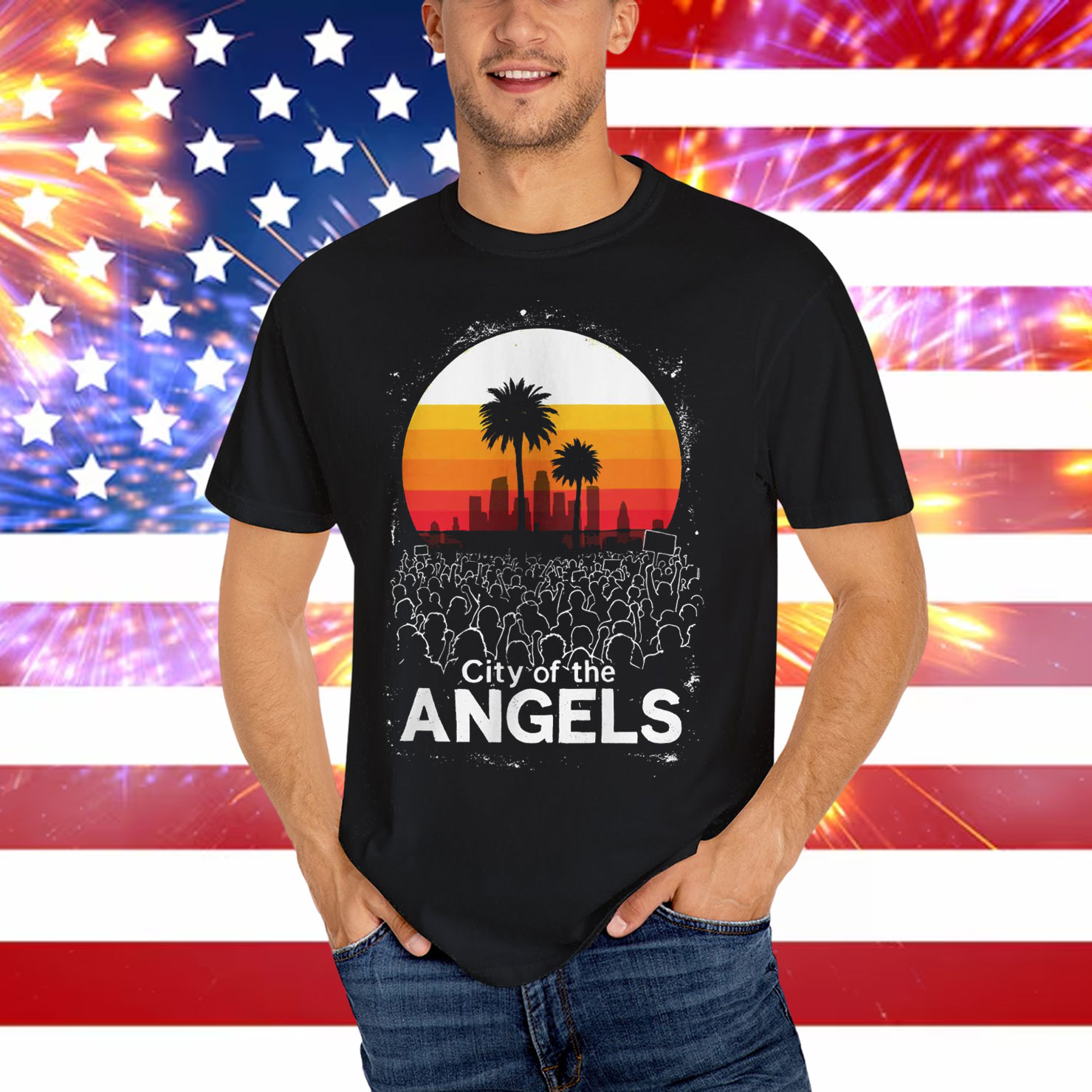 Los Angeles City Angels Protester Shirt