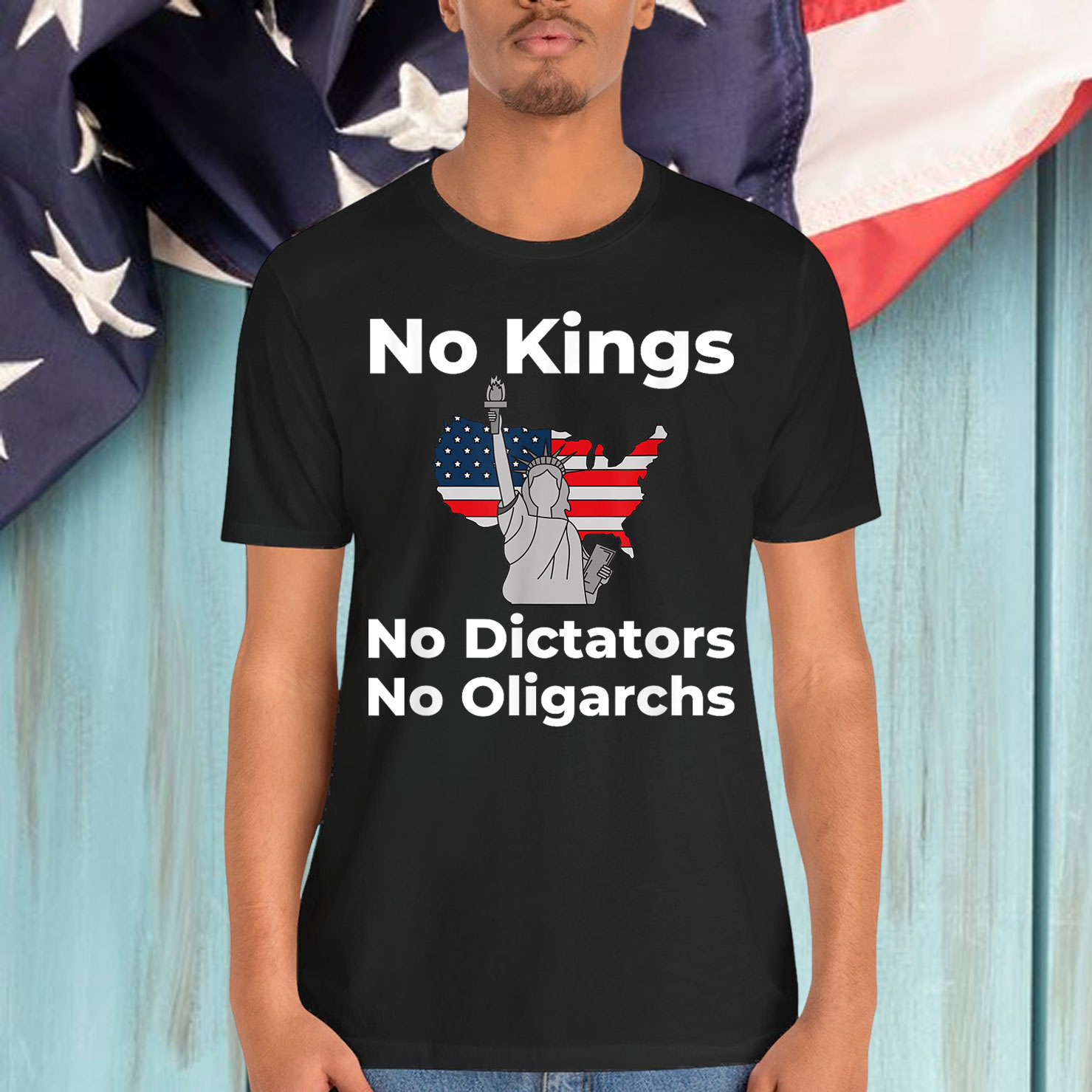 Map American T-Shirt