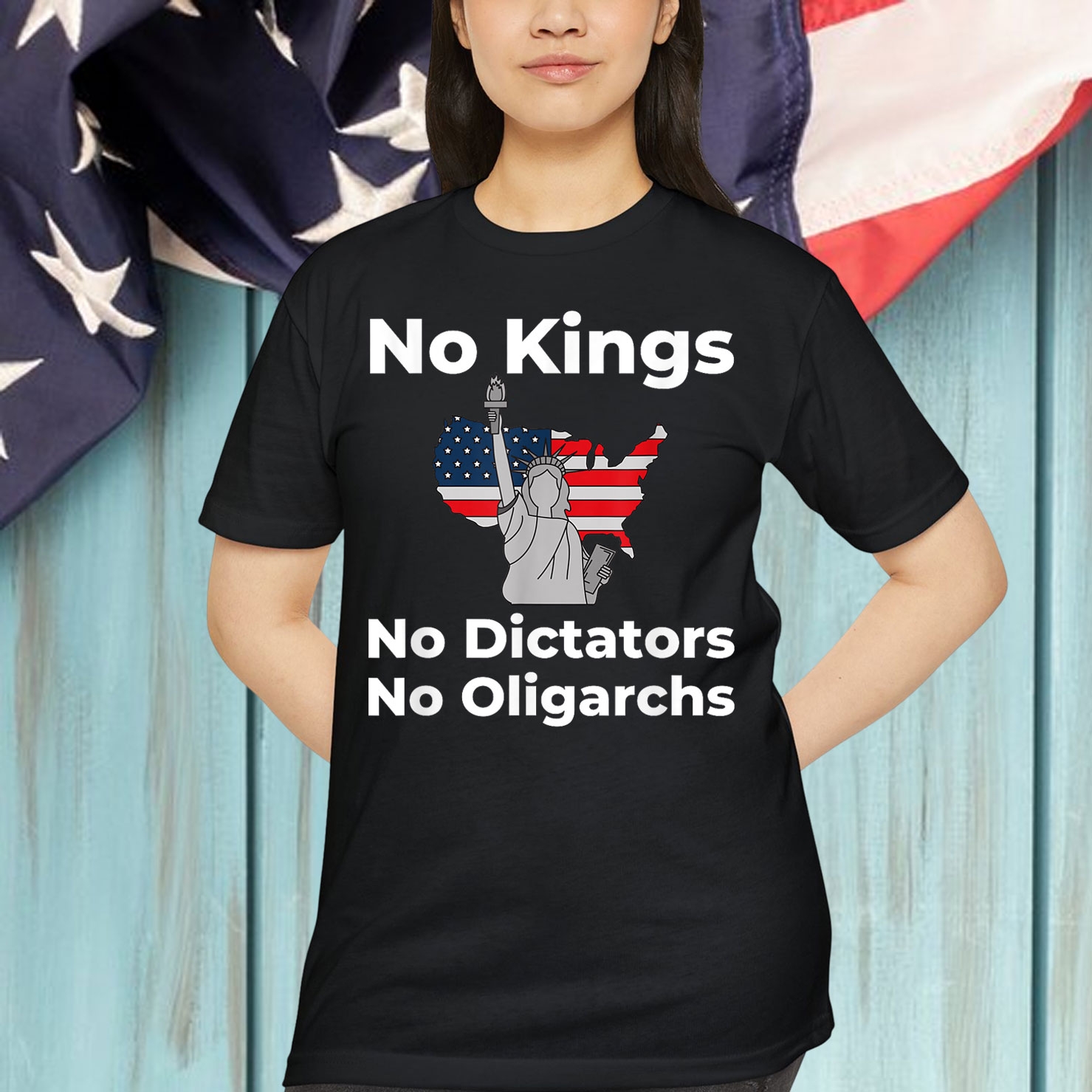 Map American T-Shirt