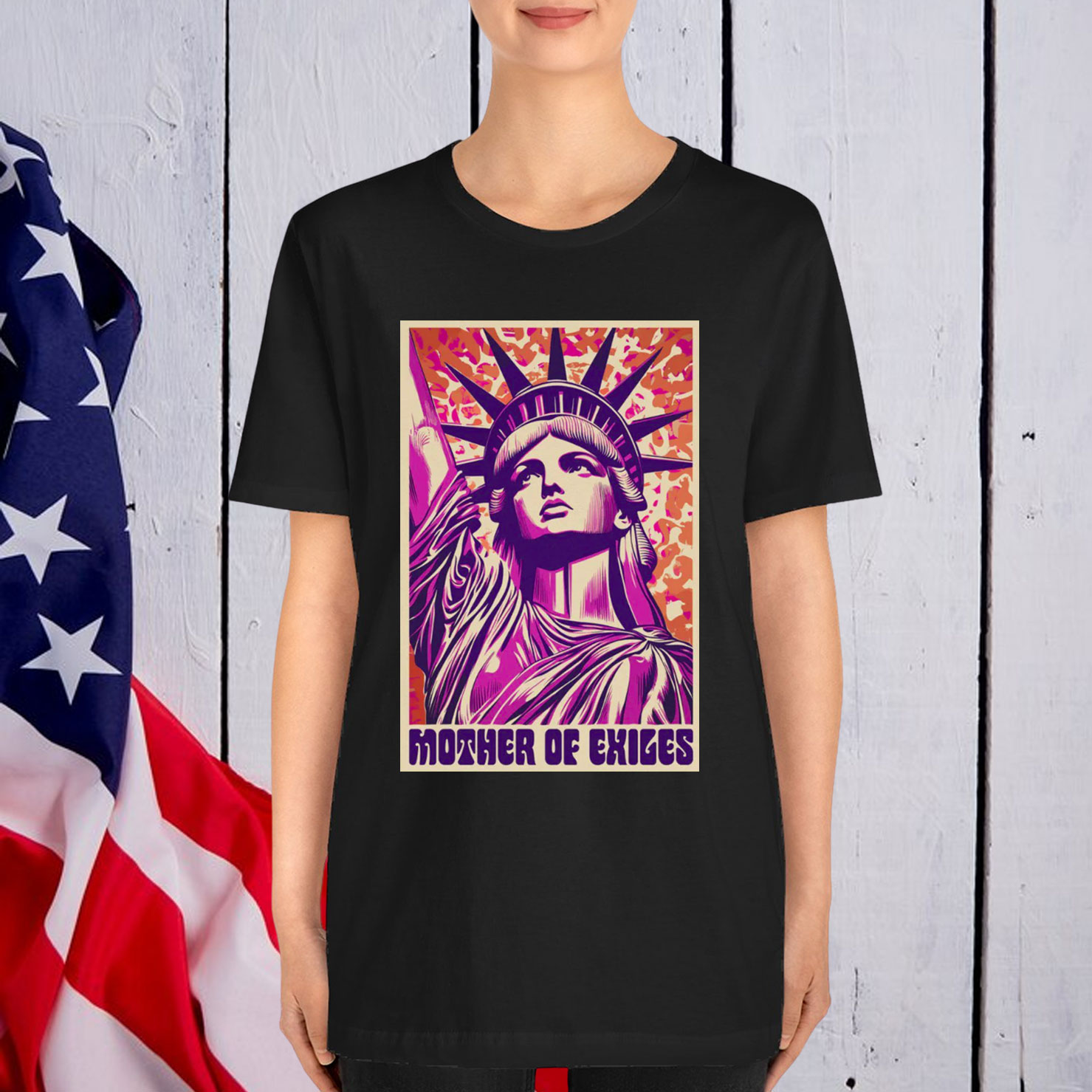 Mother of Exiles Statue of Liberty Shirt