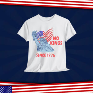 NO KINGS Anti Authoritarian Protest T-Shirt