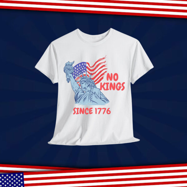 NO KINGS Anti Authoritarian Protest T-Shirt