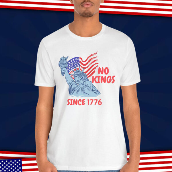 NO KINGS Anti Authoritarian Protest T-Shirt