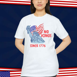 NO KINGS Anti Authoritarian Protest T-Shirt