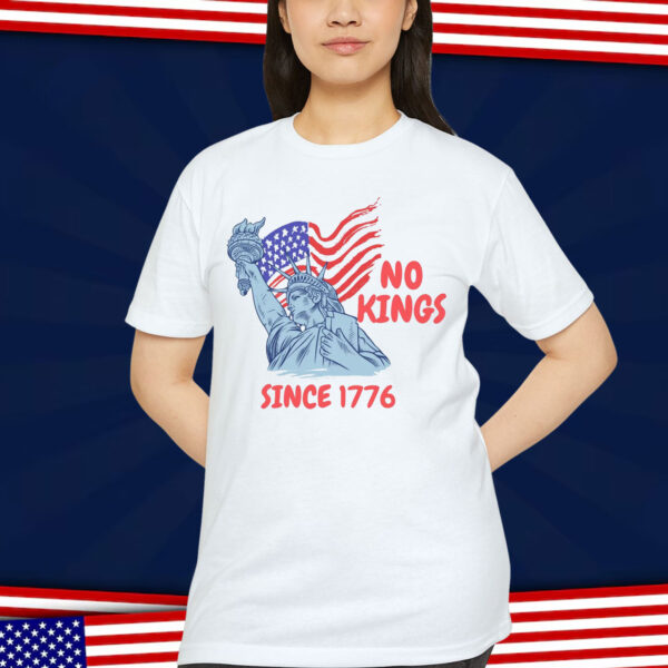 NO KINGS Anti Authoritarian Protest T-Shirt