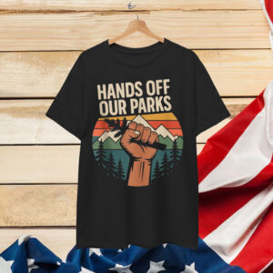 National Parks Vintage Retro Sunset T-Shirt