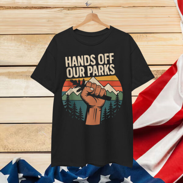 National Parks Vintage Retro Sunset T-Shirt