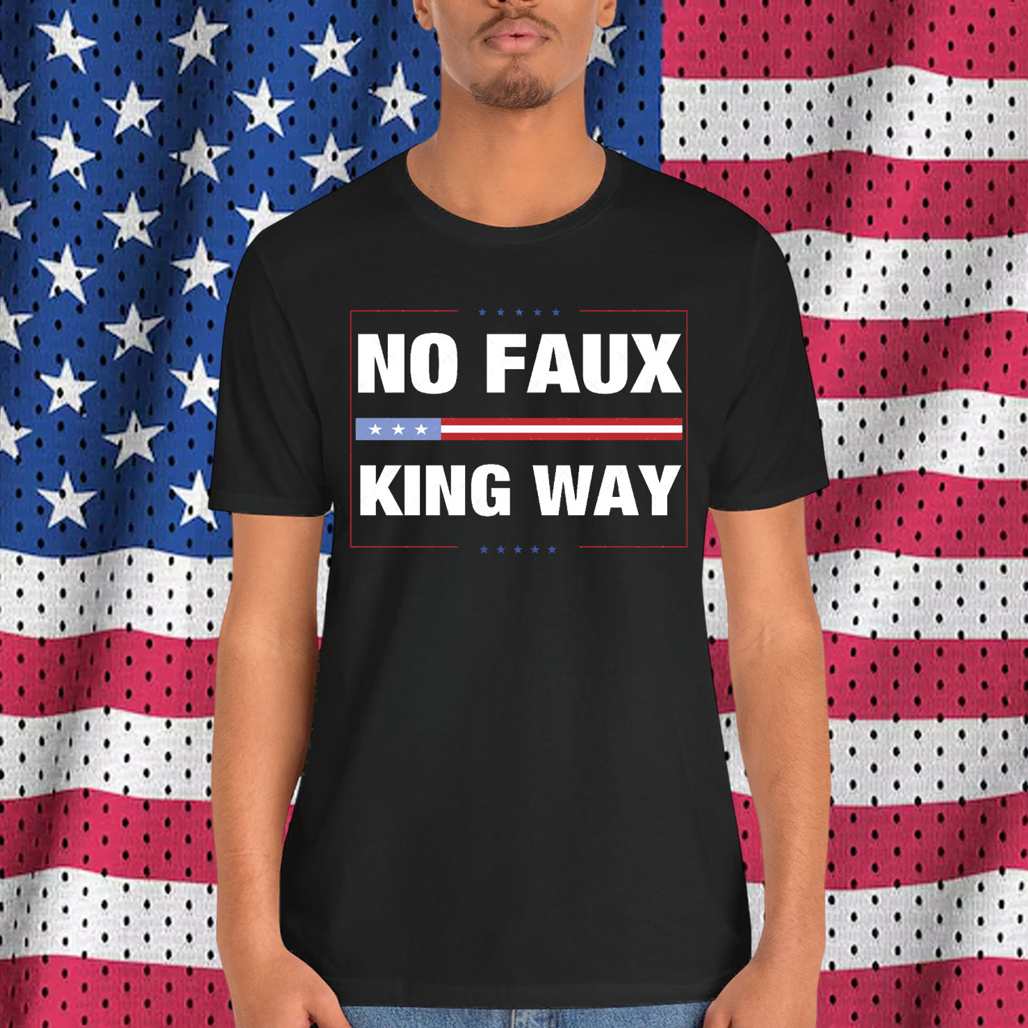 No Faux King Way 86-47 Rejecting T-Shirt