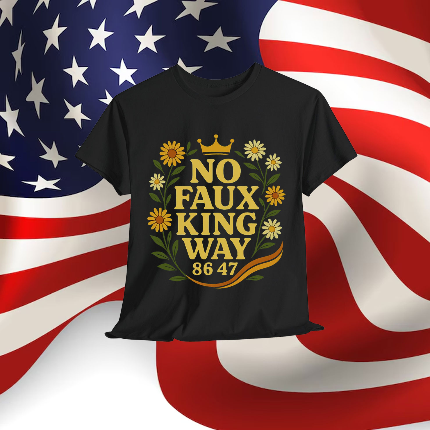 No Faux King Way 86 47 T-Shirt