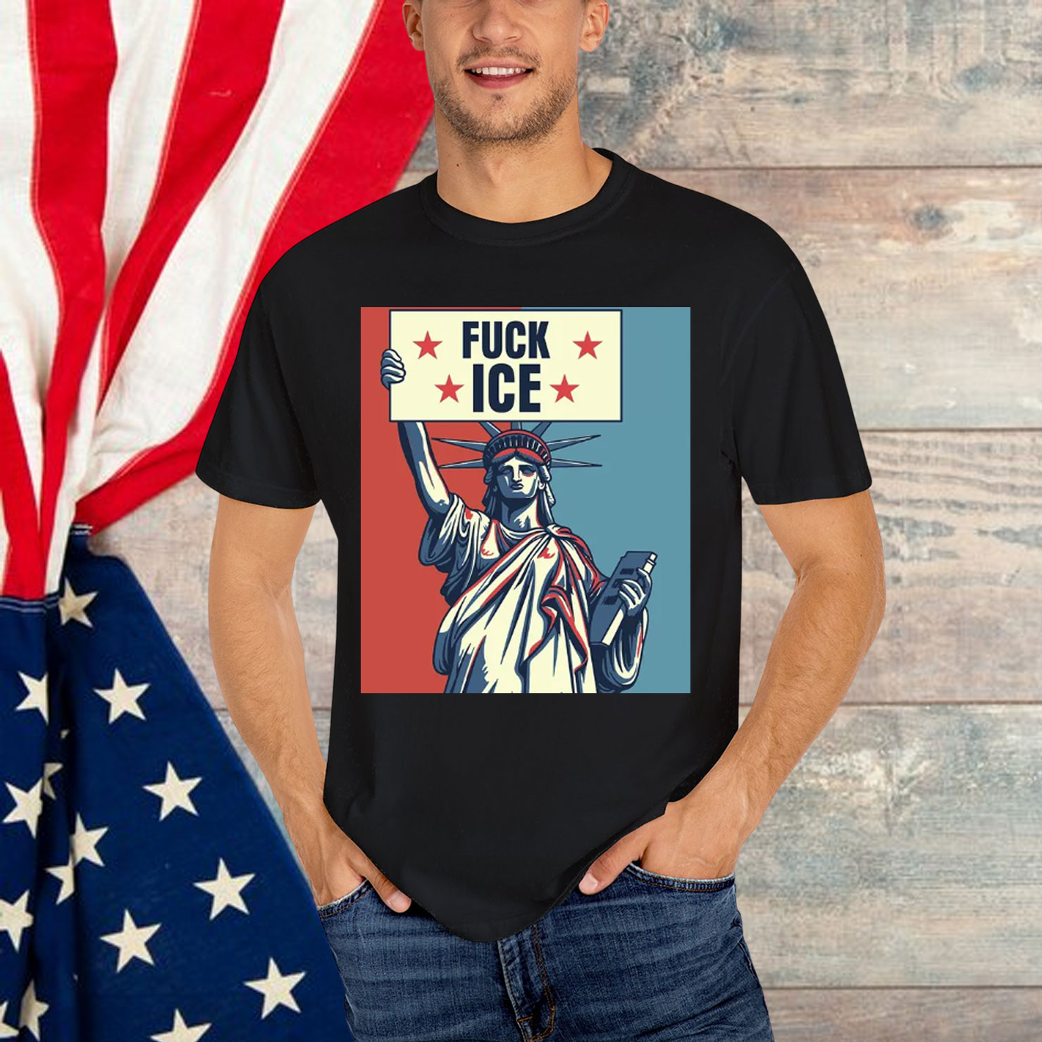 No Human Is Illegal FuCK ICE Shirt