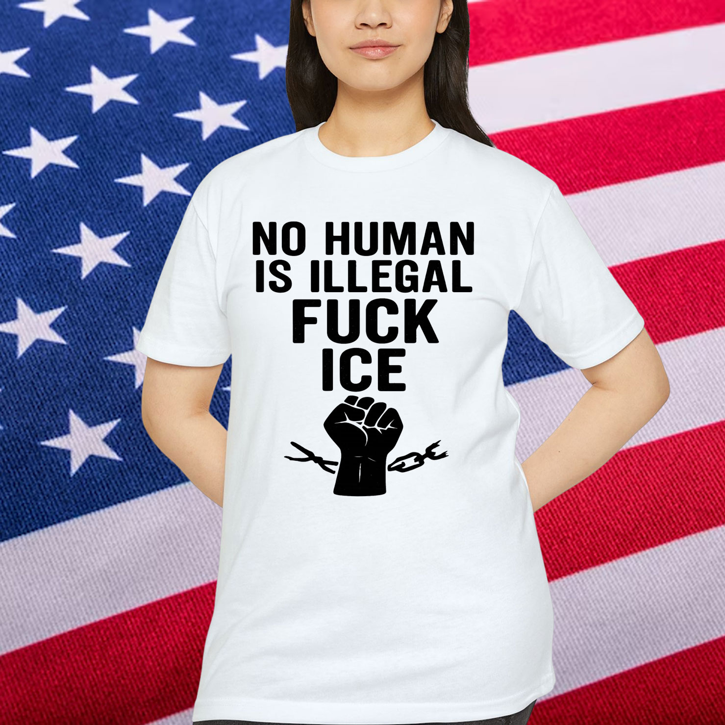 No Human Is Illegal Shirt