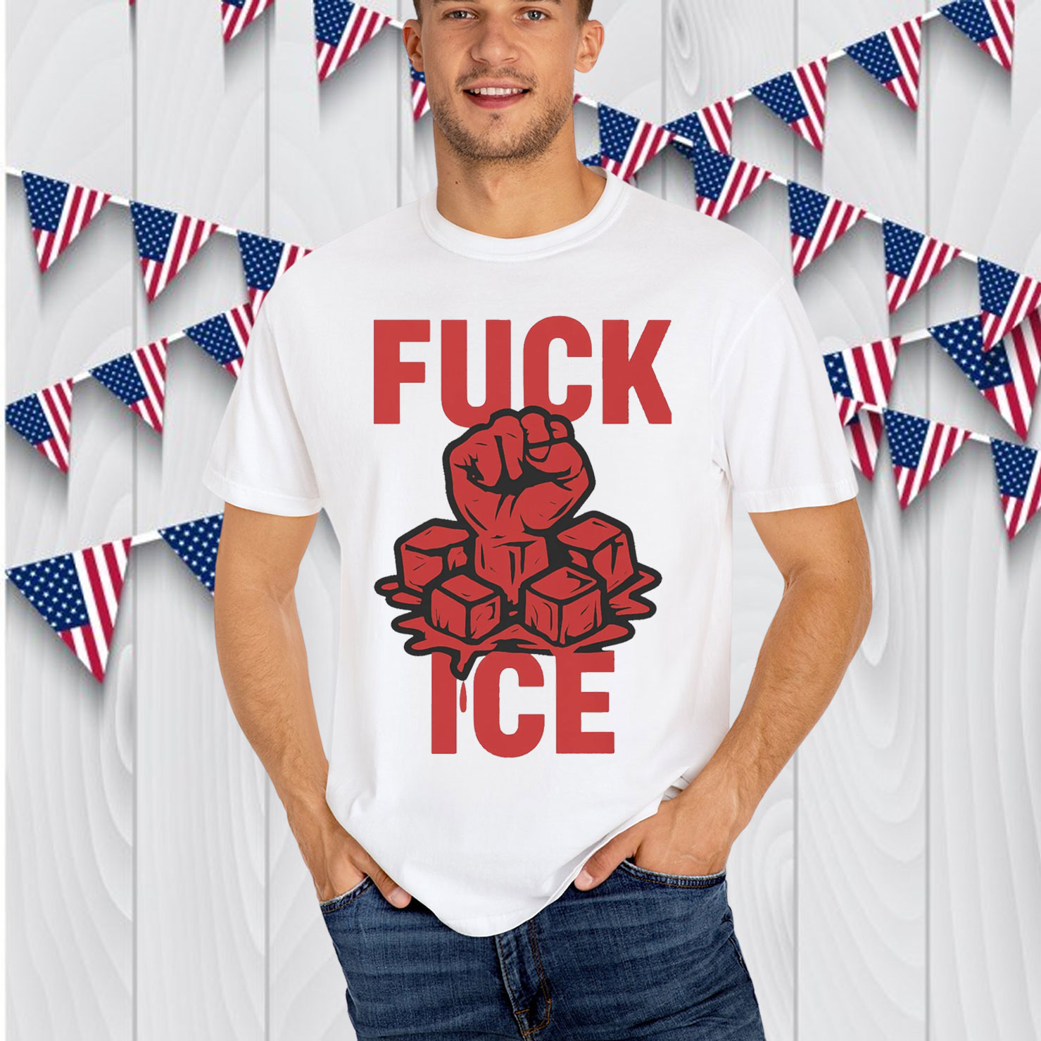 No Human Is Illegal Fuck ICE Shirt