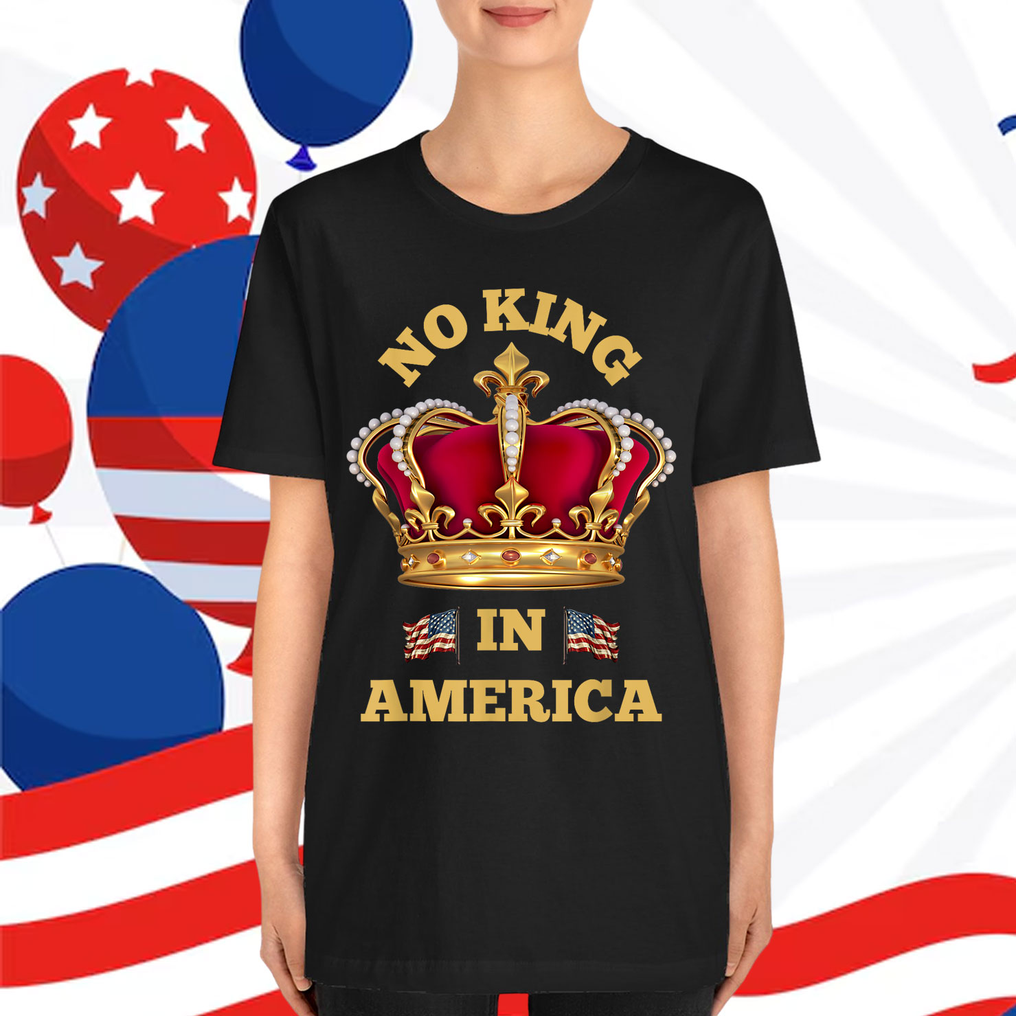 No King In America T-Shirt