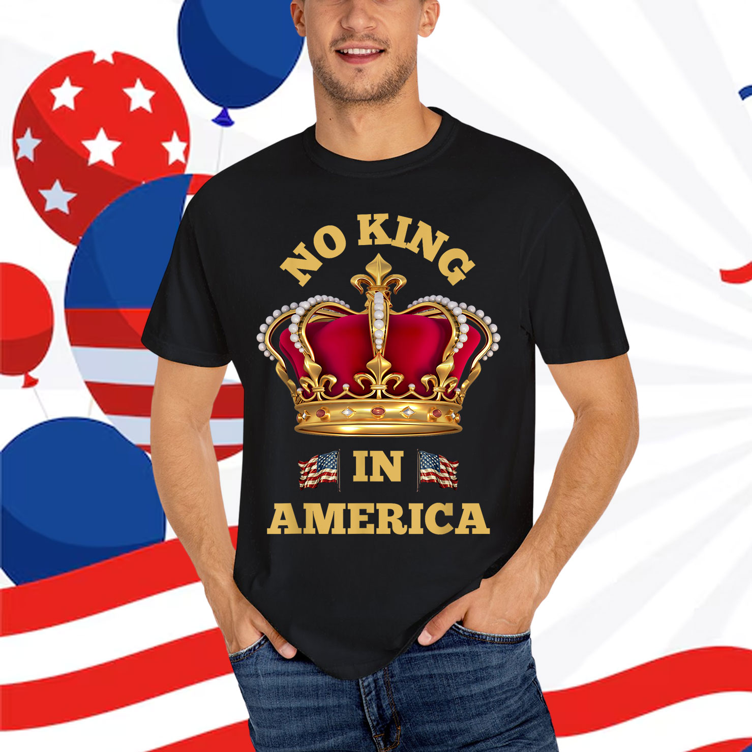No King In America T-Shirt