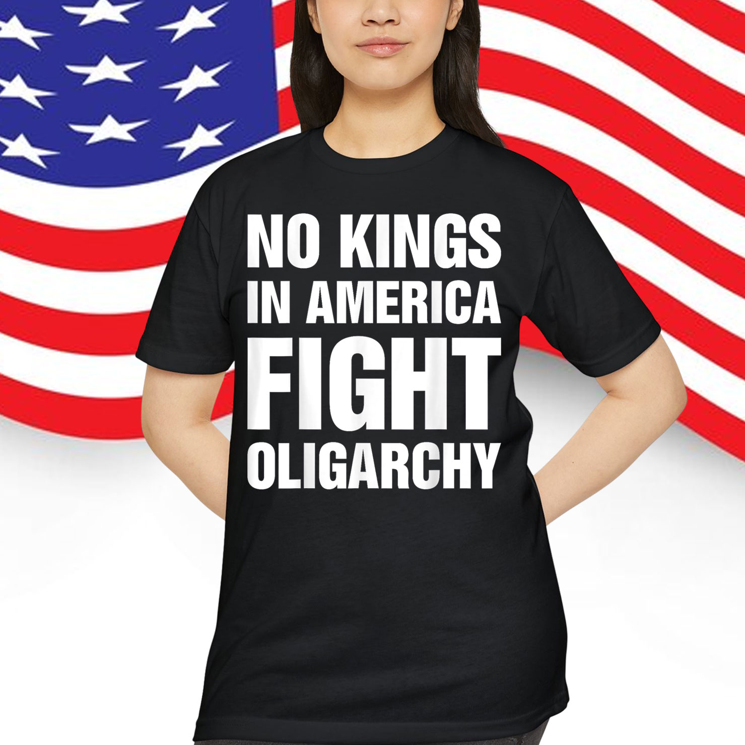 No Kings Fight Oligarchy T-Shirt