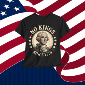 No Kings In America 1776 T-Shirt