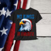 No Kings In America Eagle Patriotic Sunglasses T-Shirt