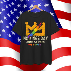 No Kings In America Patriotic LGBT Pride Trans Patriotic T-Shirt