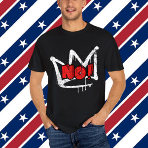 No Kings In America Pro Democracy Anti Monarchy T-Shirt