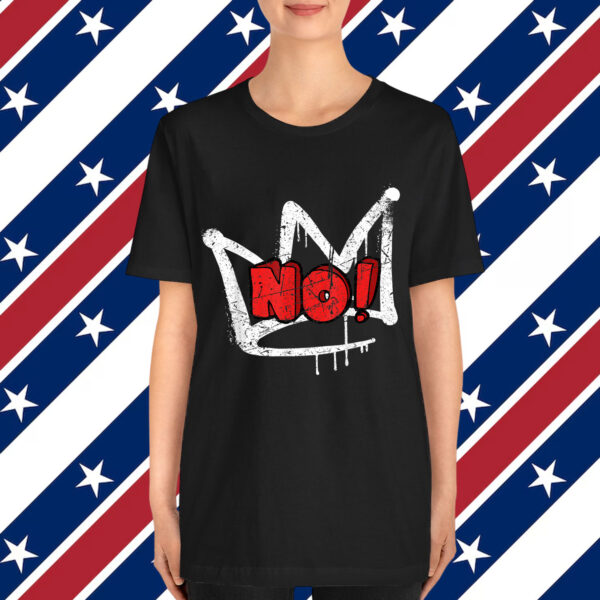No Kings In America Pro Democracy Anti Monarchy T-Shirt