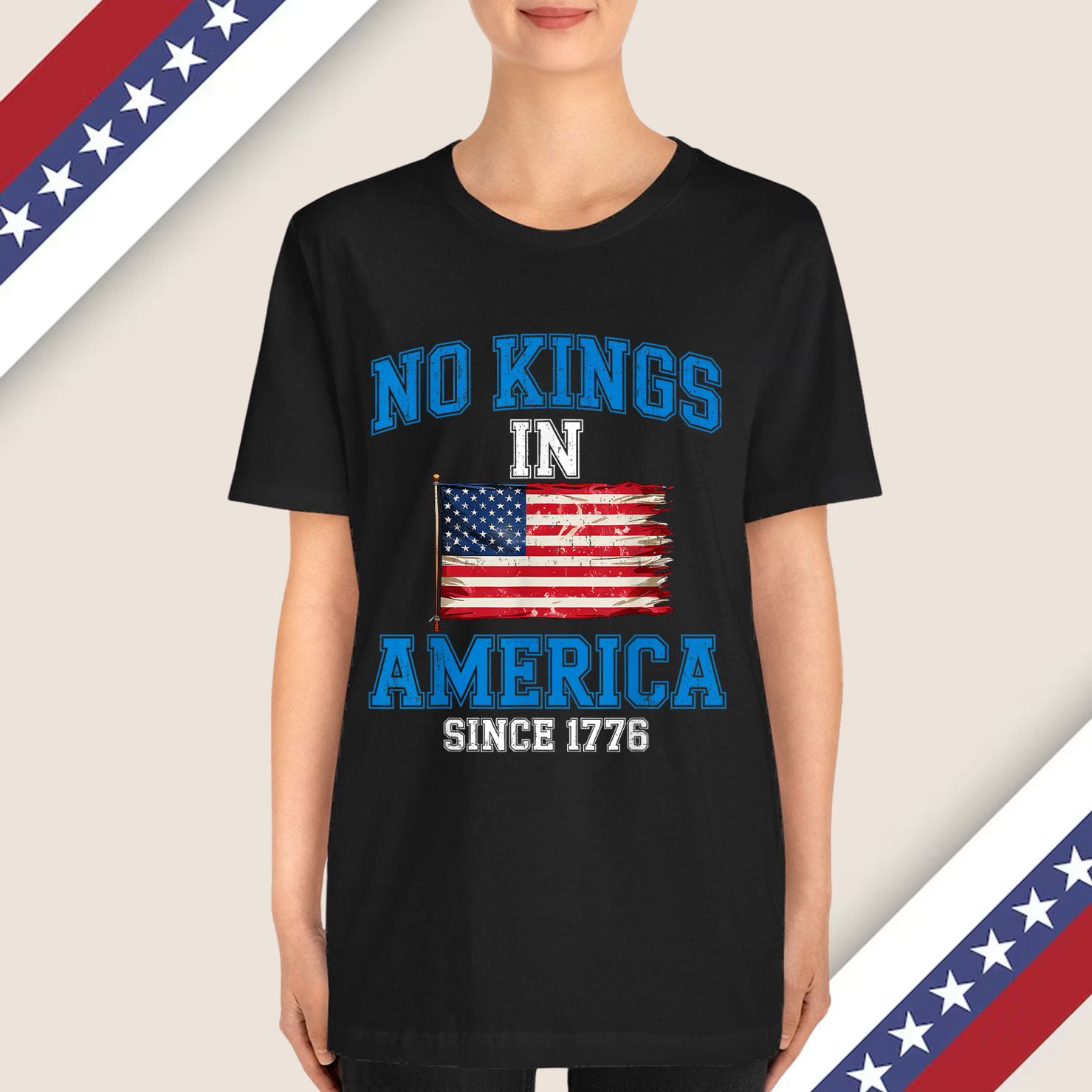 No Kings In America T-Shirt