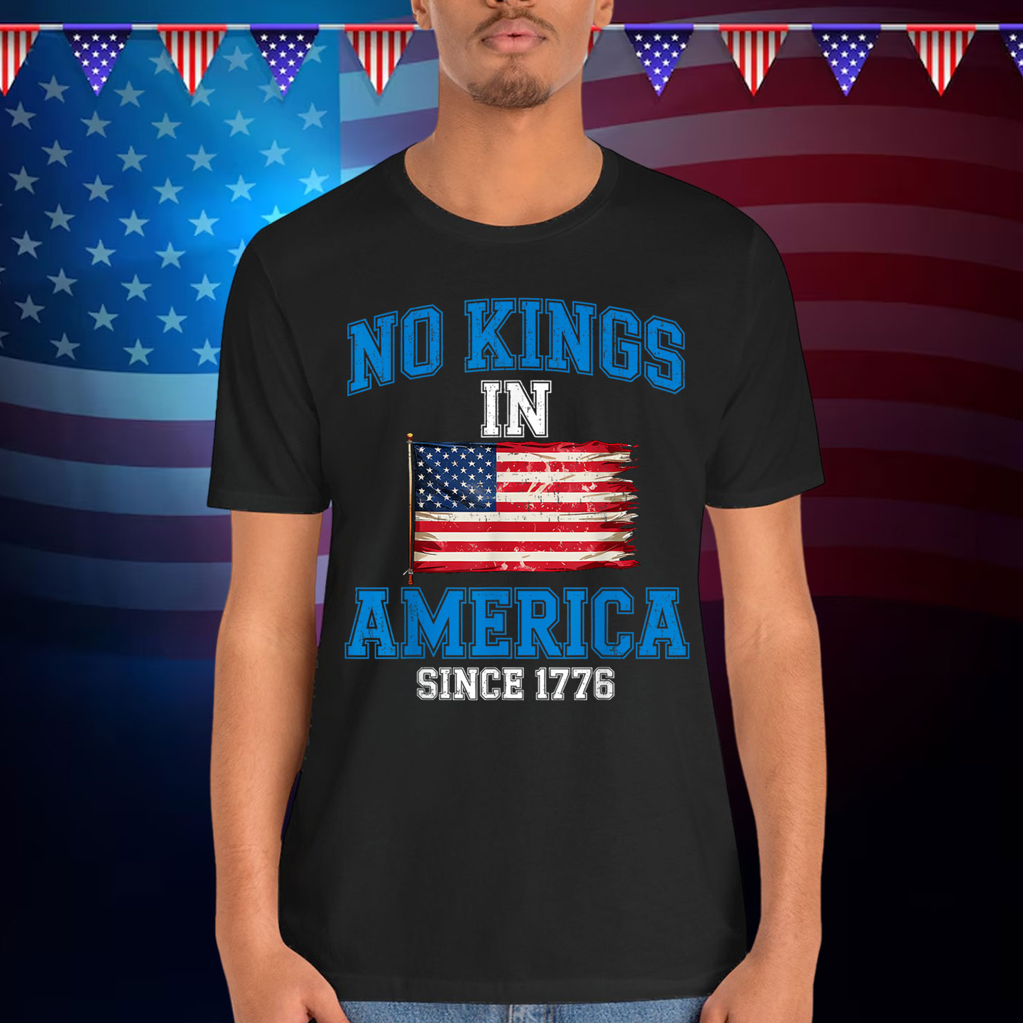 No Kings In America T-Shirt