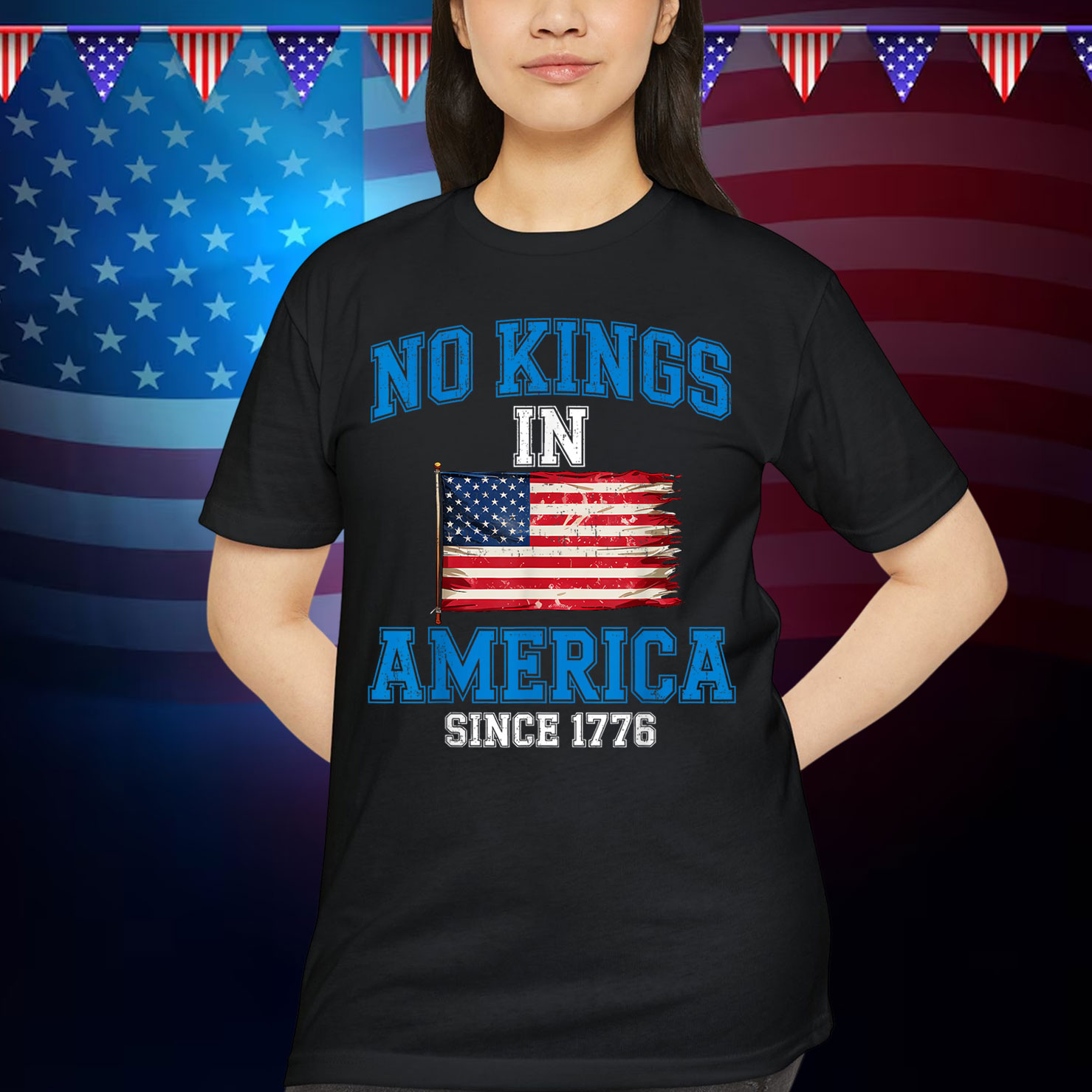 No Kings In America T-Shirt