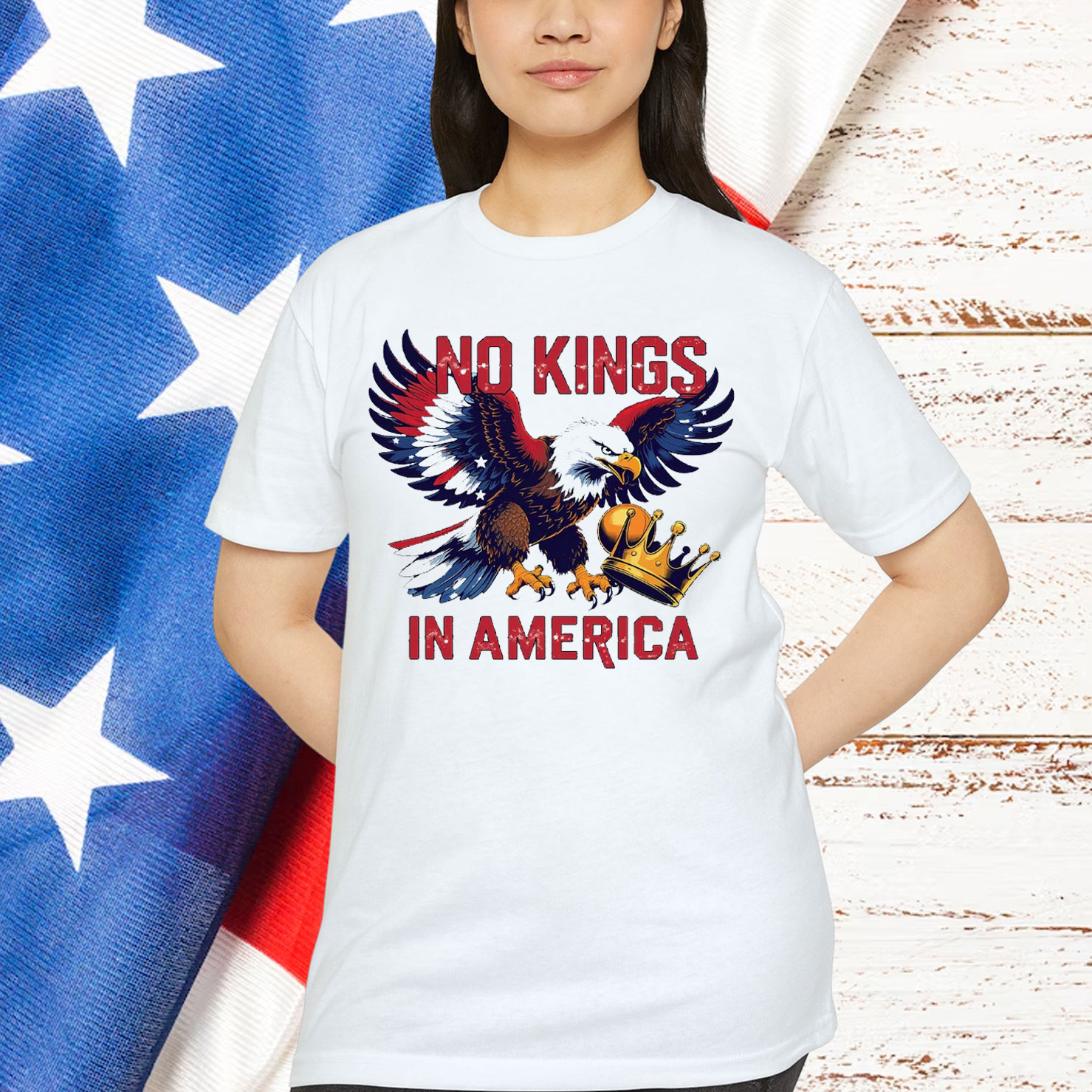 No Kings In America Since 1776 T-Shirt