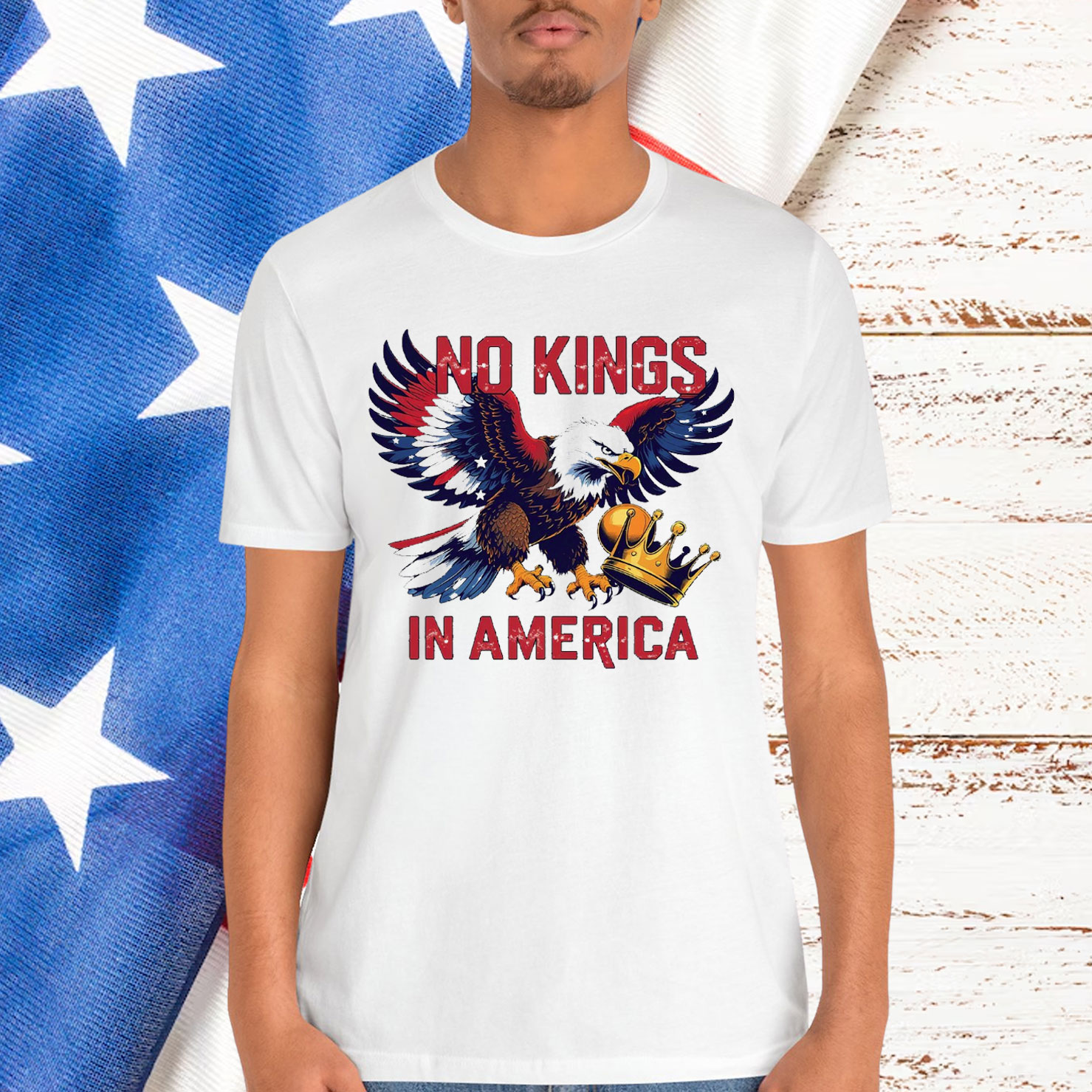 No Kings In America Since 1776 T-Shirt
