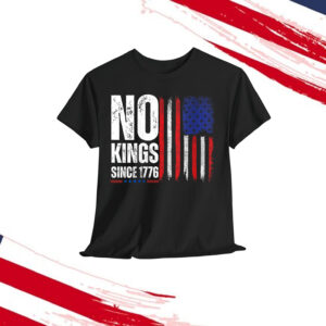 No Kings In America Since 1776 Save Democracy T-Shirt
