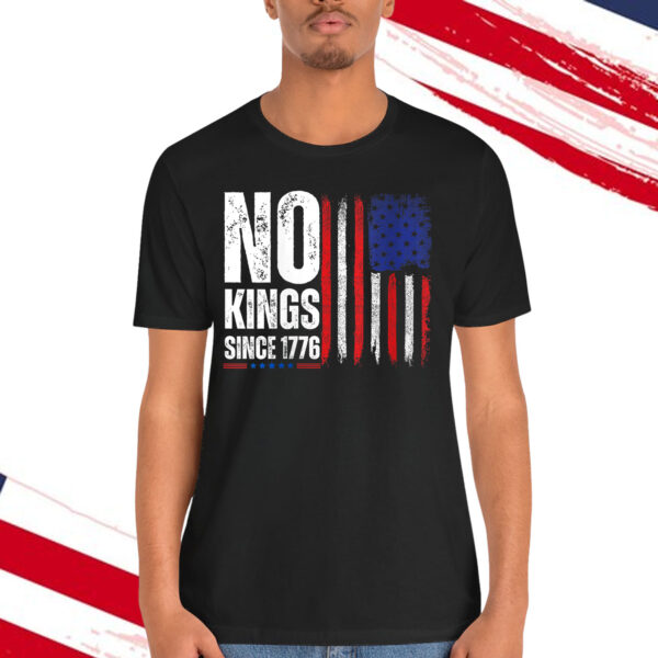 No Kings In America Since 1776 Save Democracy T-Shirt