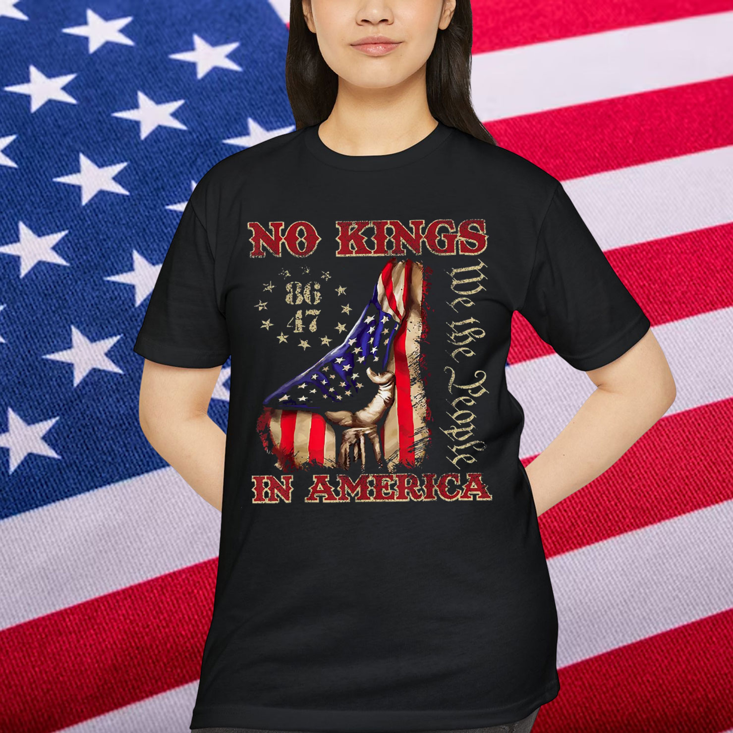 No Kings In America Since 1776 T-Shirt