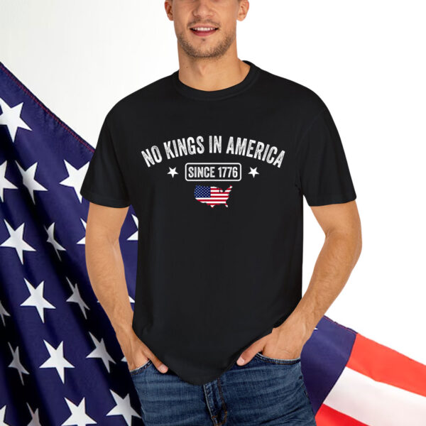 No Kings In America Since 1776 We The People USA T-Shirt