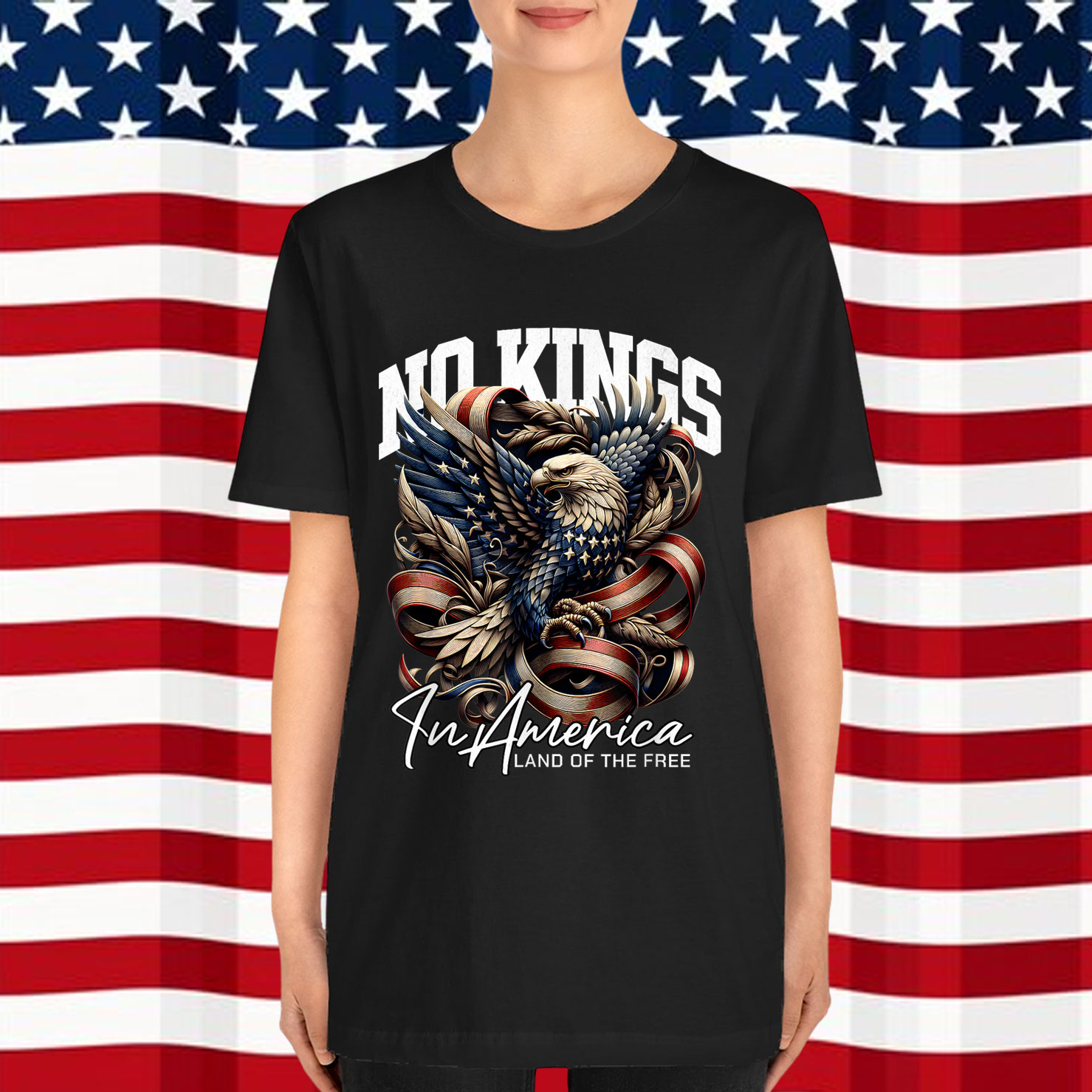 No Kings In America People T-Shirt