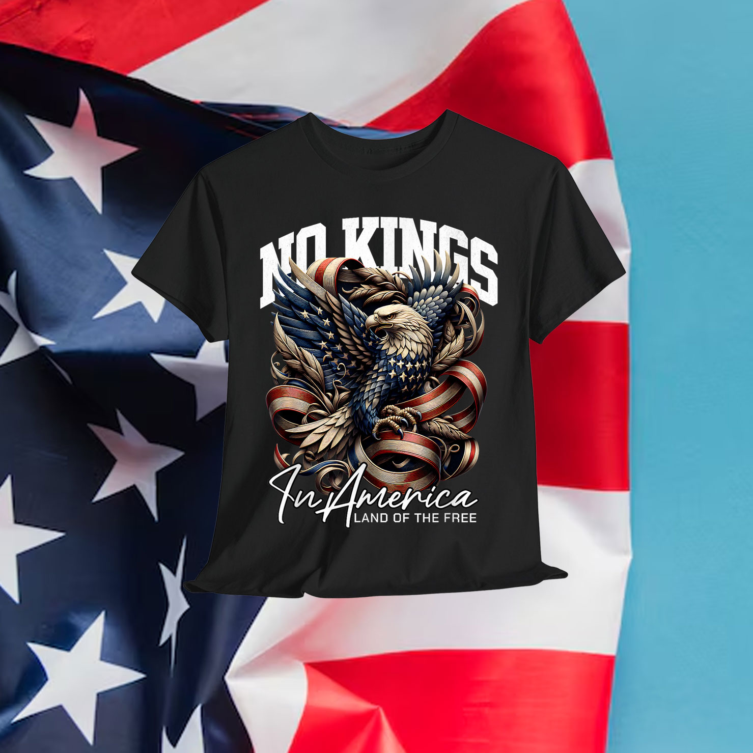 No Kings In America T-Shirt