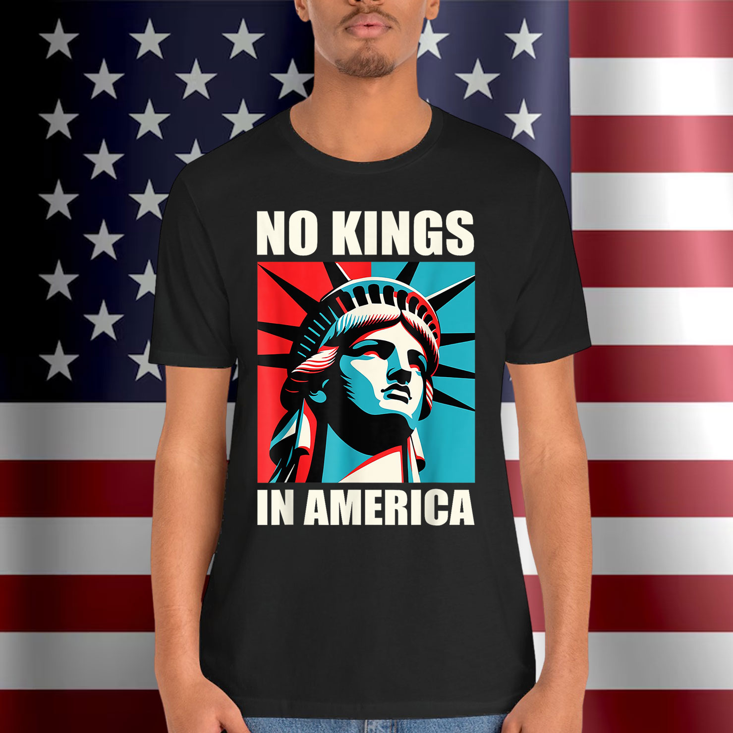 No Kings In America T-Shirt