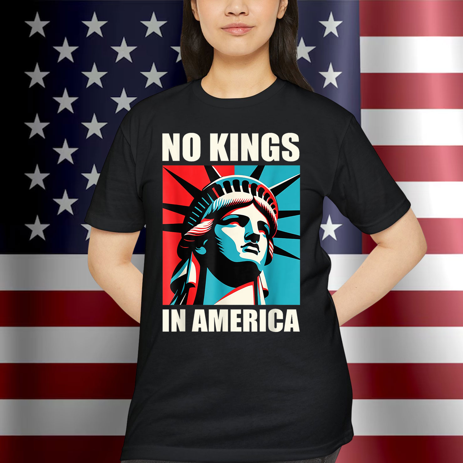 No Kings In America T-Shirt