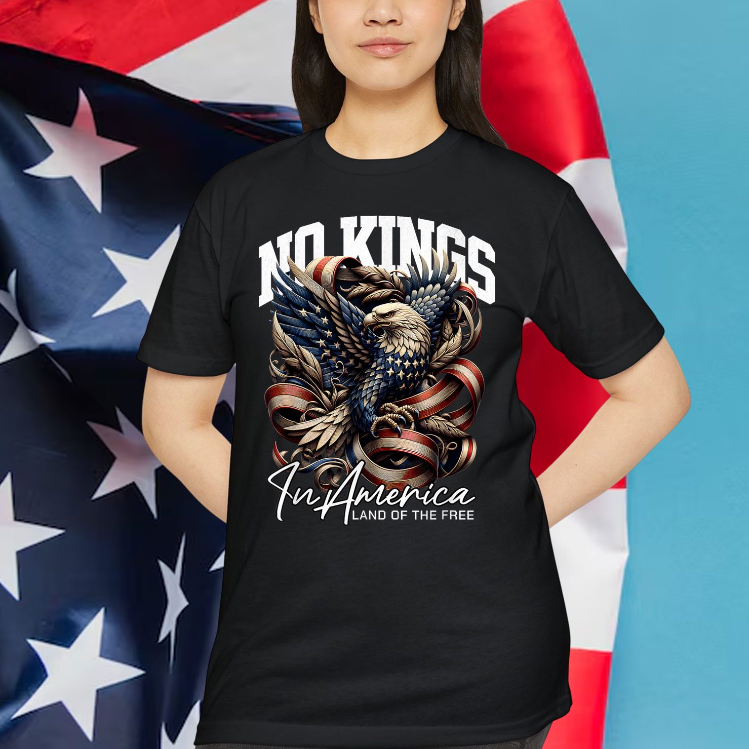 No Kings In America T-Shirt