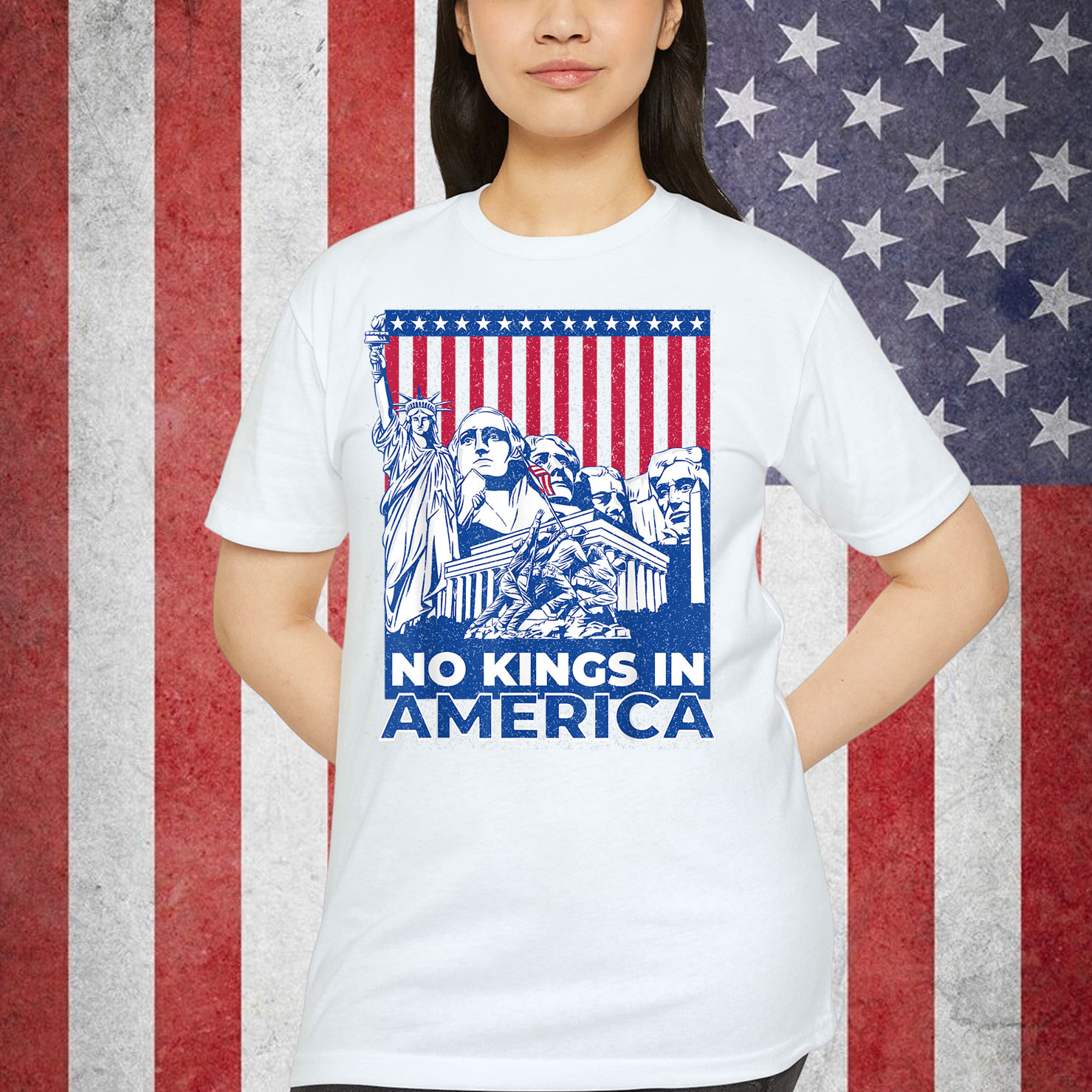 No Kings In America T-Shirt