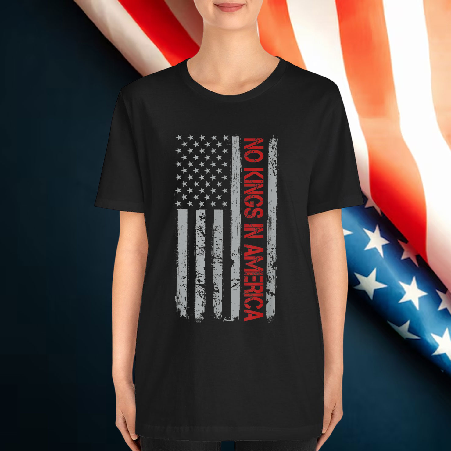 No Kings In America US T-Shirt