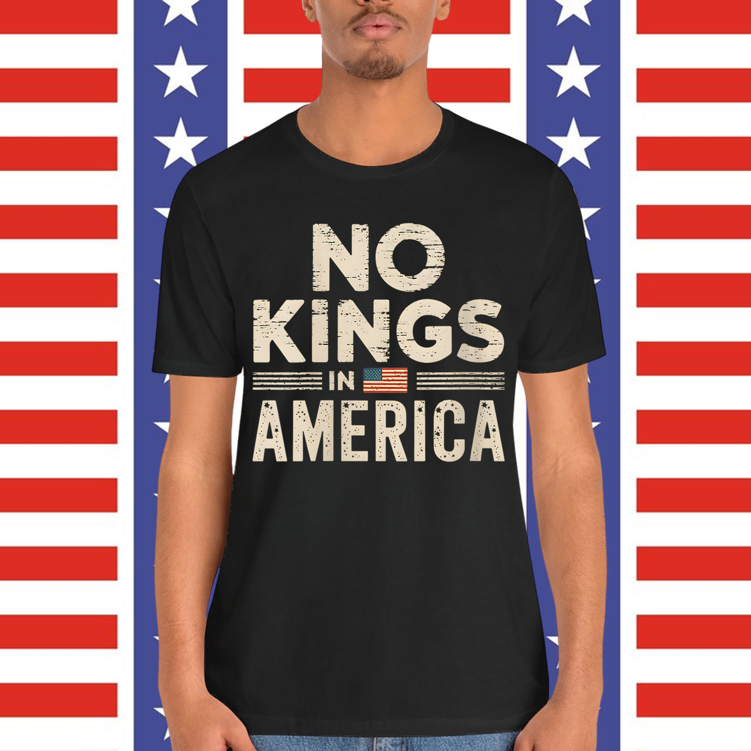 No Kings In America T-Shirt