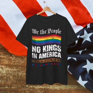 No Kings In America We The People Political T-Shirt