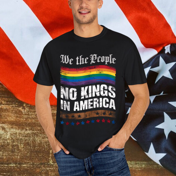 No Kings In America We The People Political T-Shirt