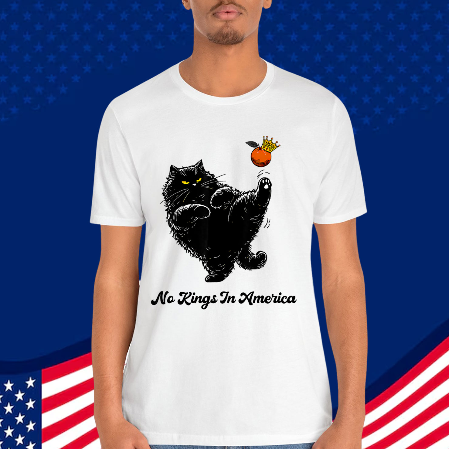 No Kings In America We The People Political T-Shirt