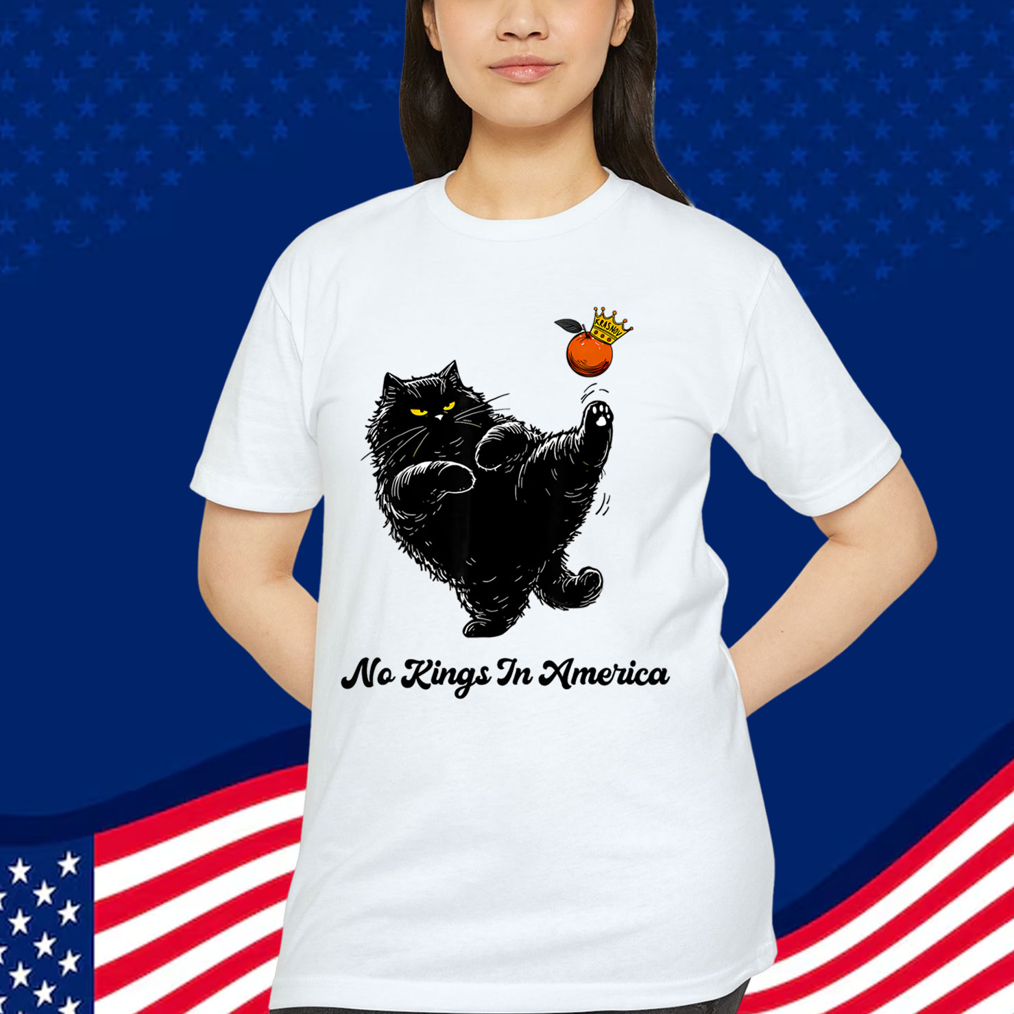 No Kings In America We The People Political T-Shirt
