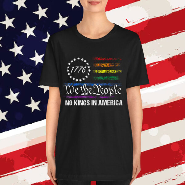 No Kings In America We The People Political T-Shirt